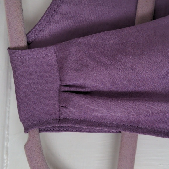 Lilac Sleeveless Blouse with Ruffles Front (NWT!) - Picture 5 of 6